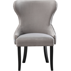 Light Grey Mayfair Duke LUX Dining Set with a Table and Chairs Set of 6 shot 2489838