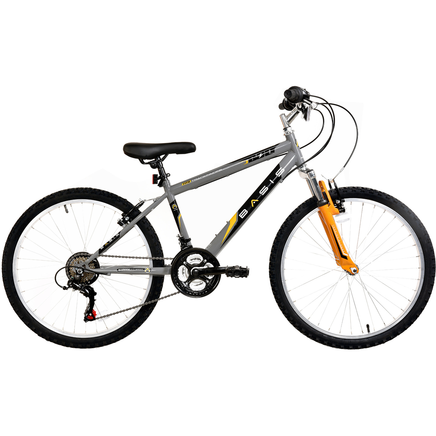 Basis Bolt Boys Hardtail Mountain Bike, 24-inch Wheel