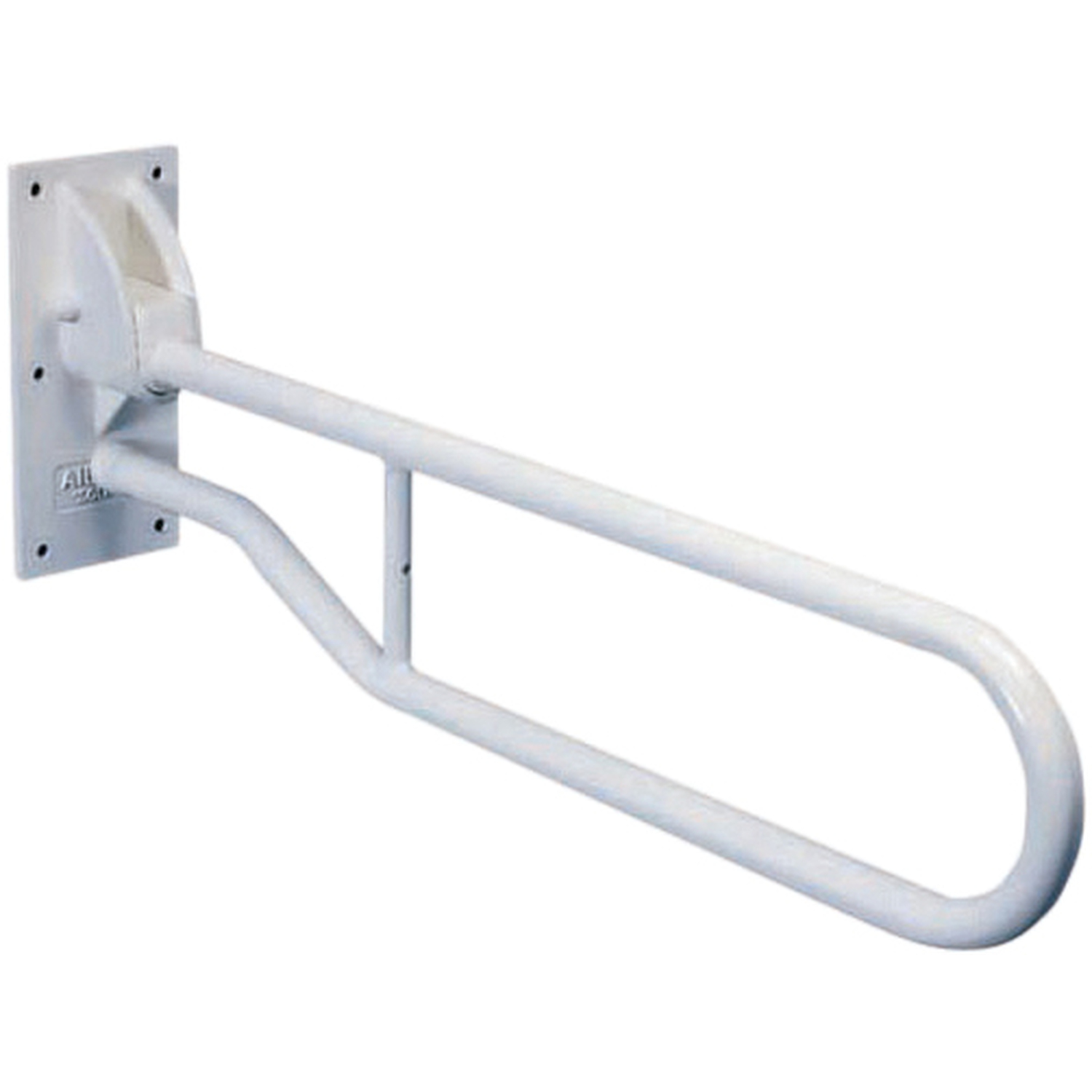 Solo Hinged Arm Support - White / 650mm