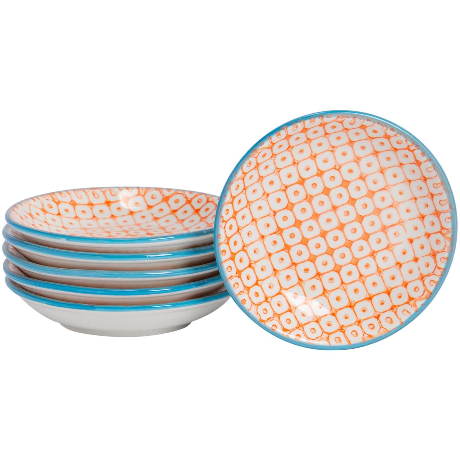 Image of Hand-Printed Sauce Dishes - 10cm -&hellip;