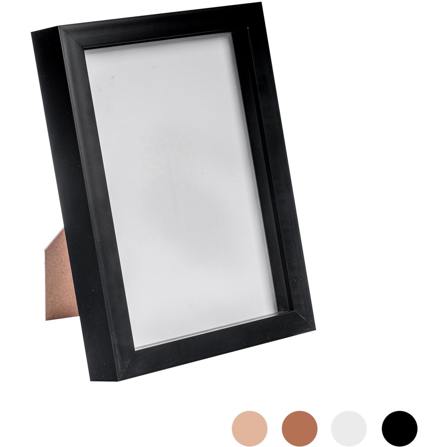 6x8" A5 3D Box Photo Frame - Black