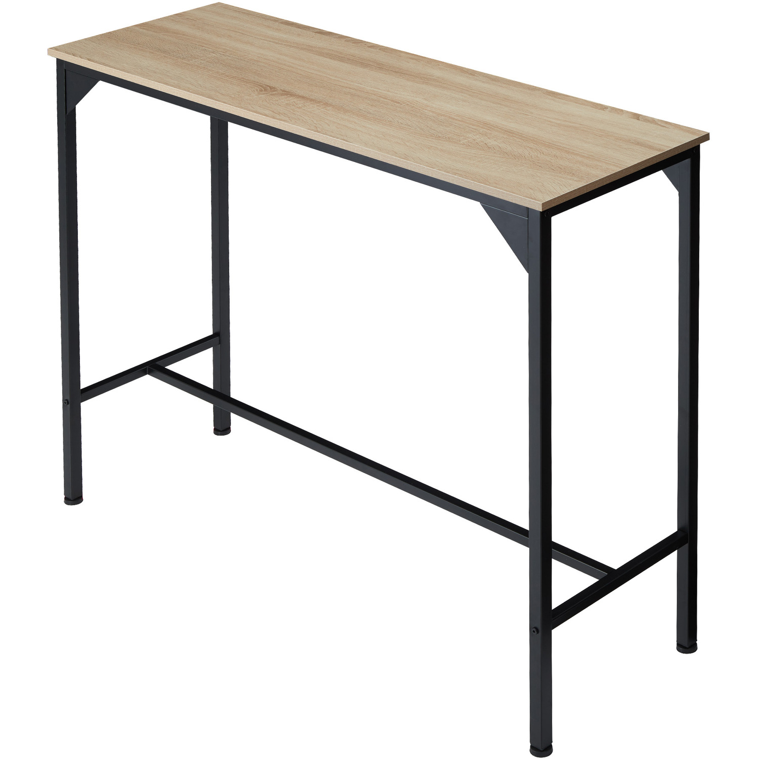 Kerry Dining Table - Industrial Wood Light Oak Sonoma