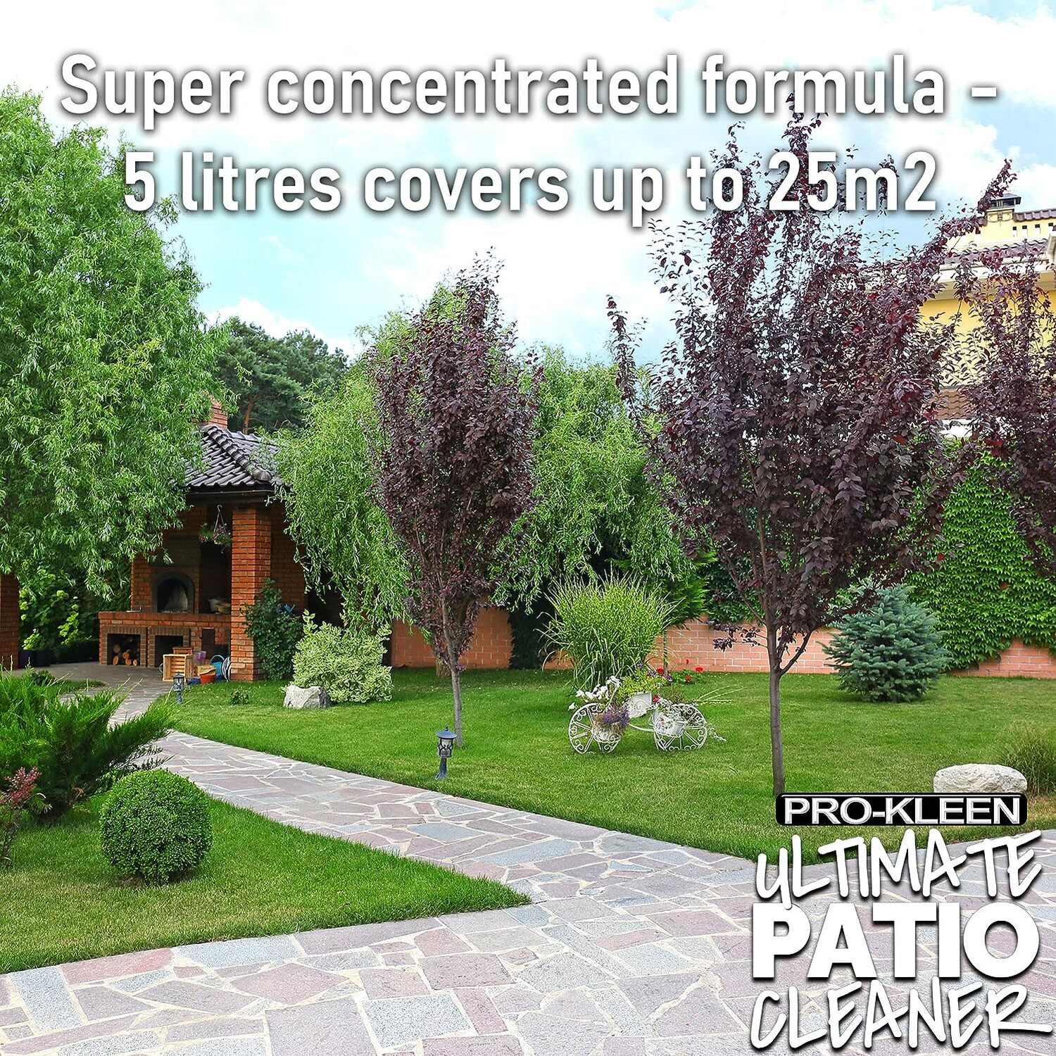 Ultimate Patio Deep Cleaner Driveways Stone Block Paving - Clear 20l