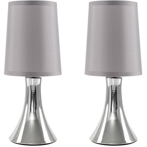 Set of 2 Trumpet Touch Table Lamps