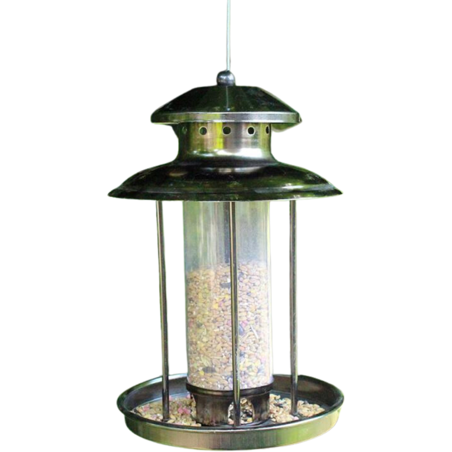 Image of Deluxe Hanging Lantern Style Metal Garden&hellip;