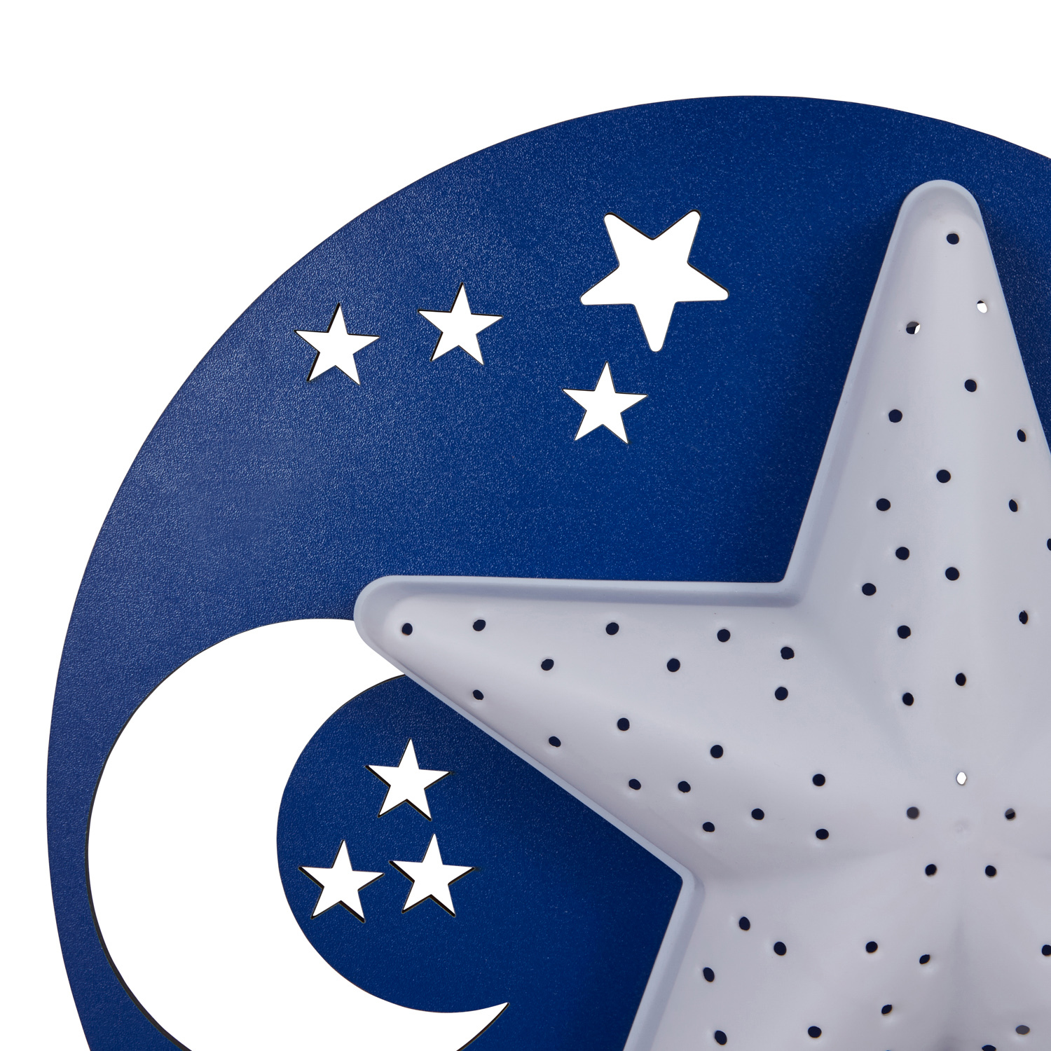Glow Children S Star Wall Light - Blue