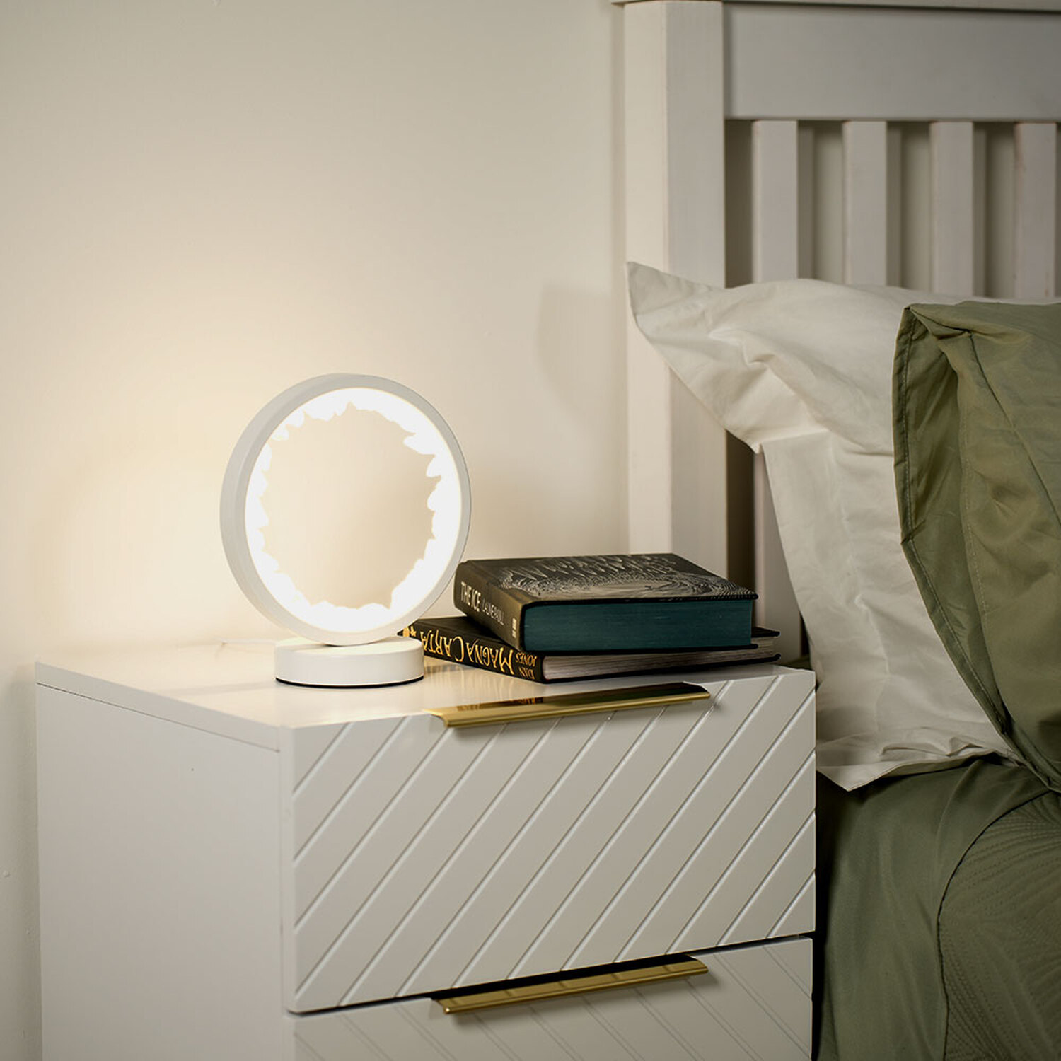 Cloud Shelf With Wall Light - Pink