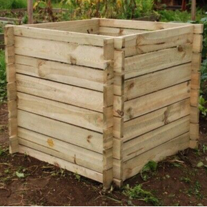 Wooden Slat Composter
