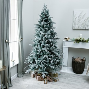 7ft Chatsworth Artificial Frosted Christmas Tree