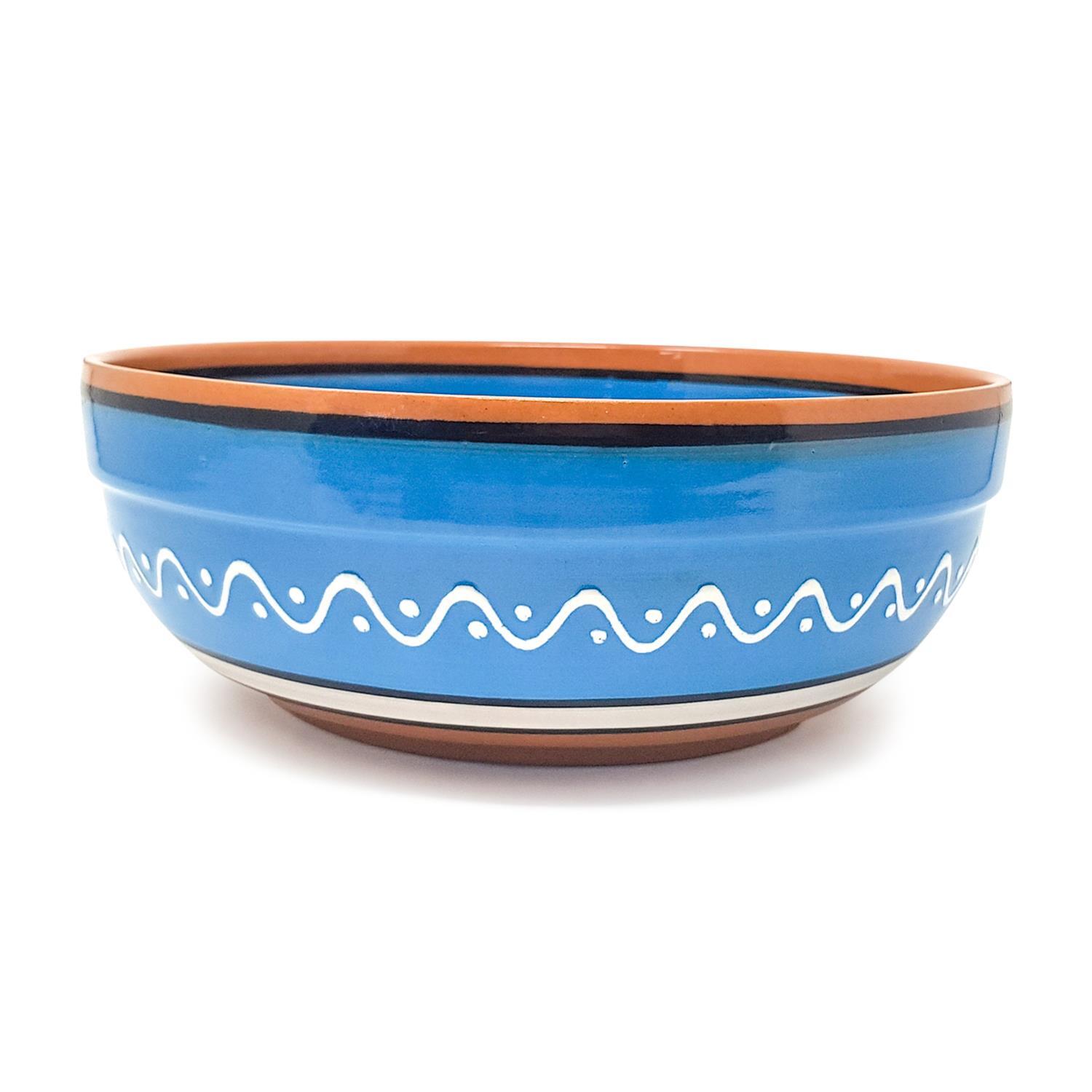 Image of Fiesta Hand Painted Ceramic Salad Bowls&hellip;