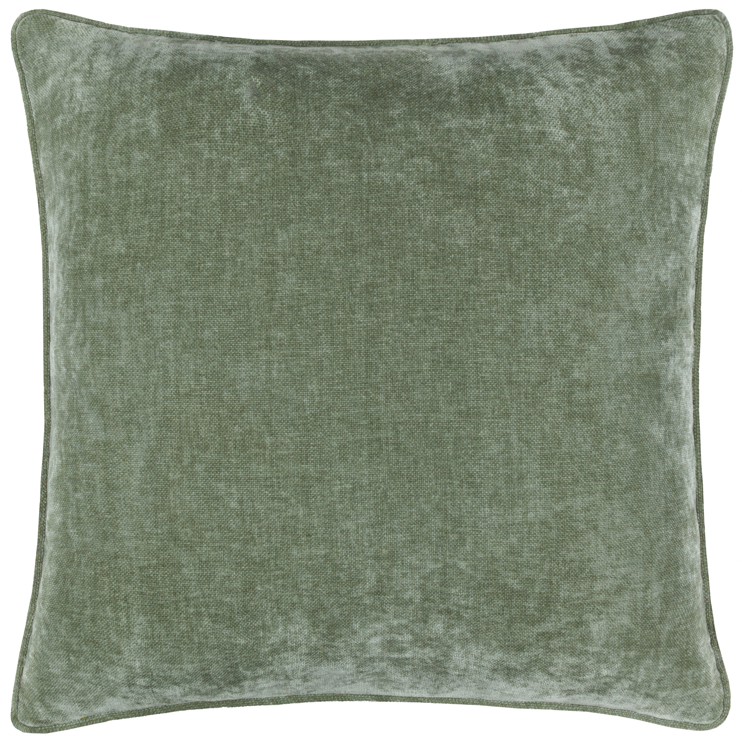 Heavy Chenille Velvet Cushion Cover - Eucalyptus