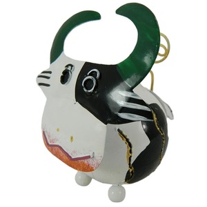 Hanging Tea light Holder Cow