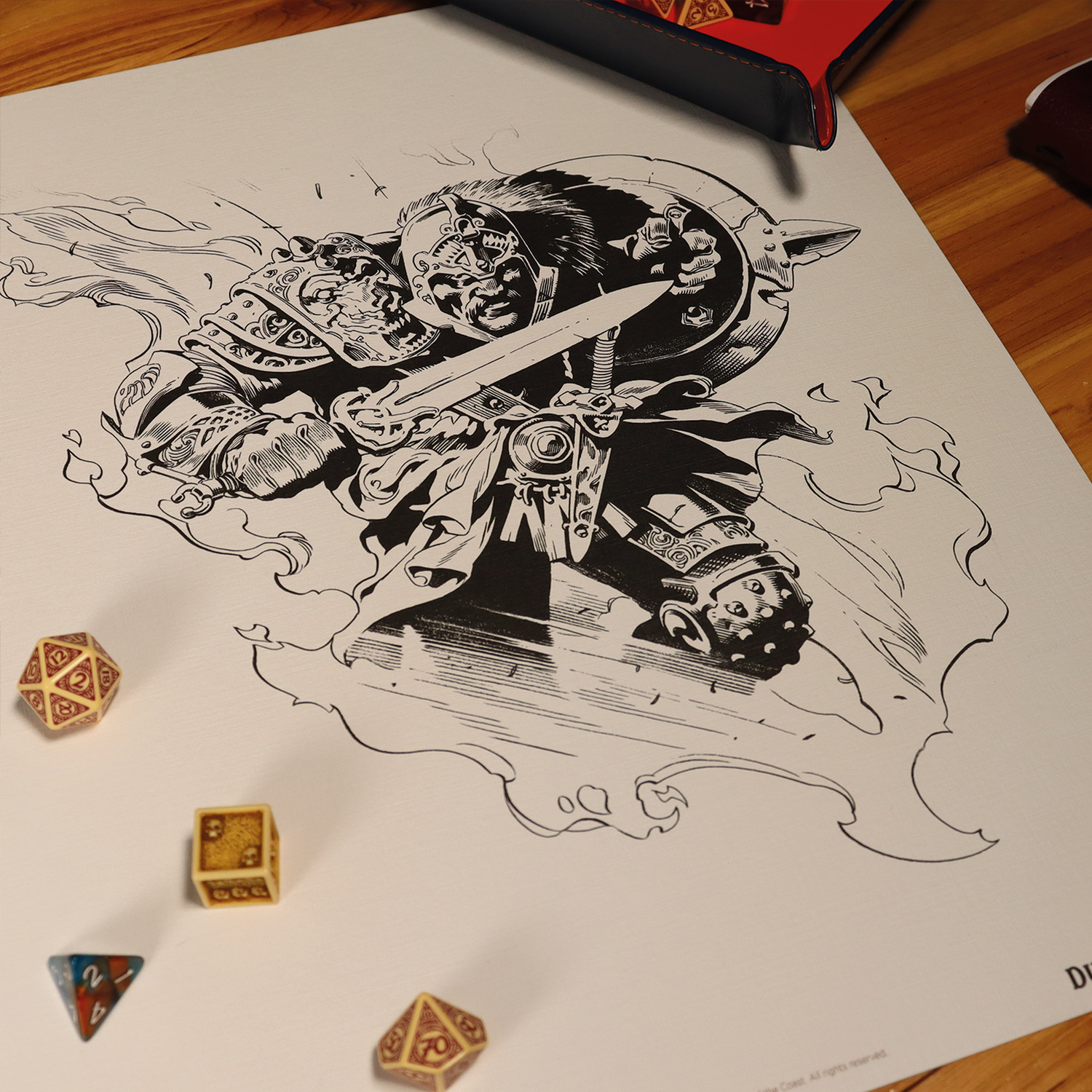 Dungeons And Dragons Limited Edition Lithograph Set - Multi