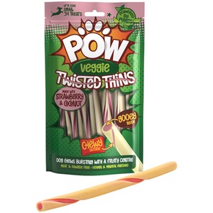 POW Veggie Twisted Sticks Dog Treats