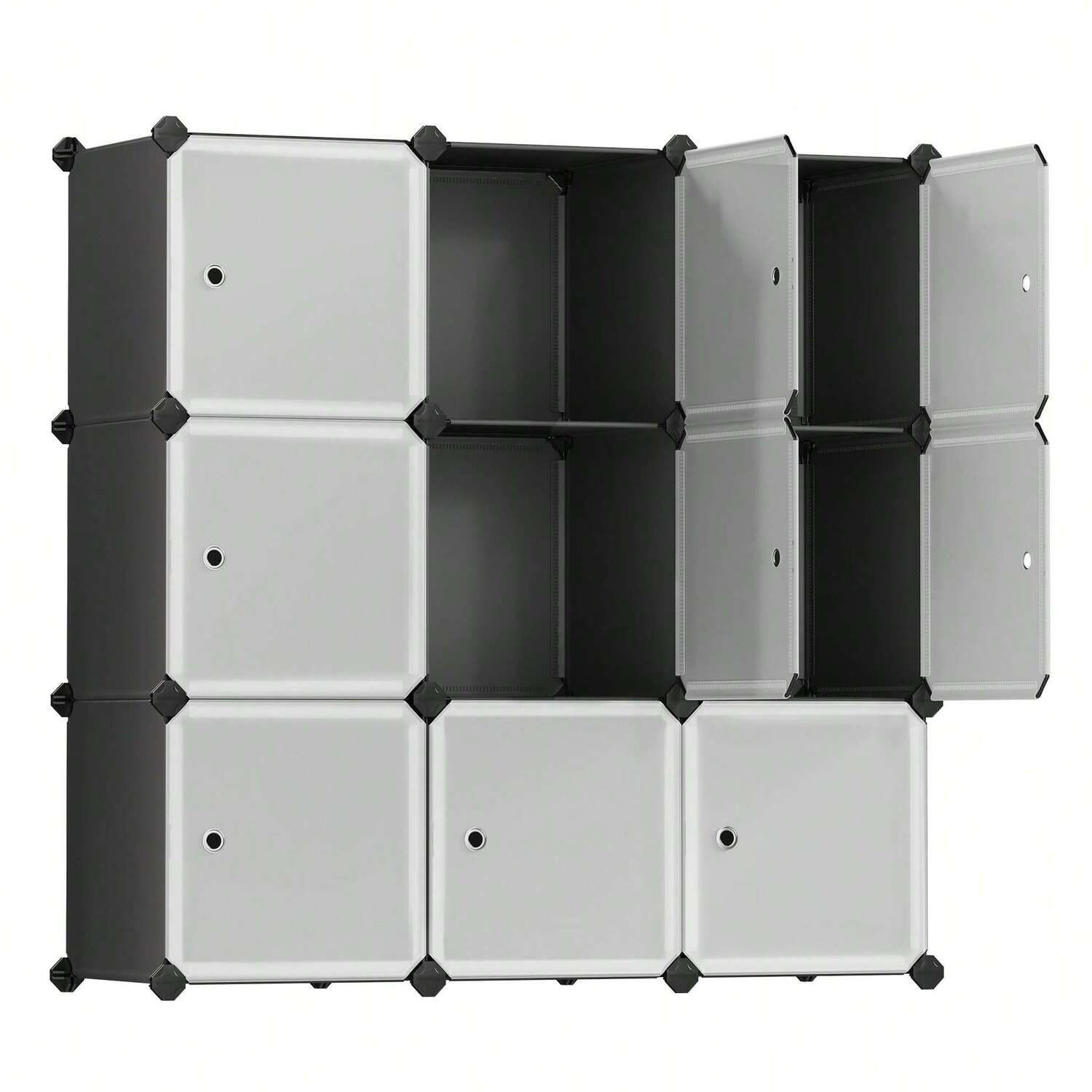 9-Cube Storage Unit with Doors