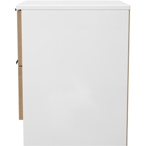 Java Ready Assembled 2 Drawer Bedside