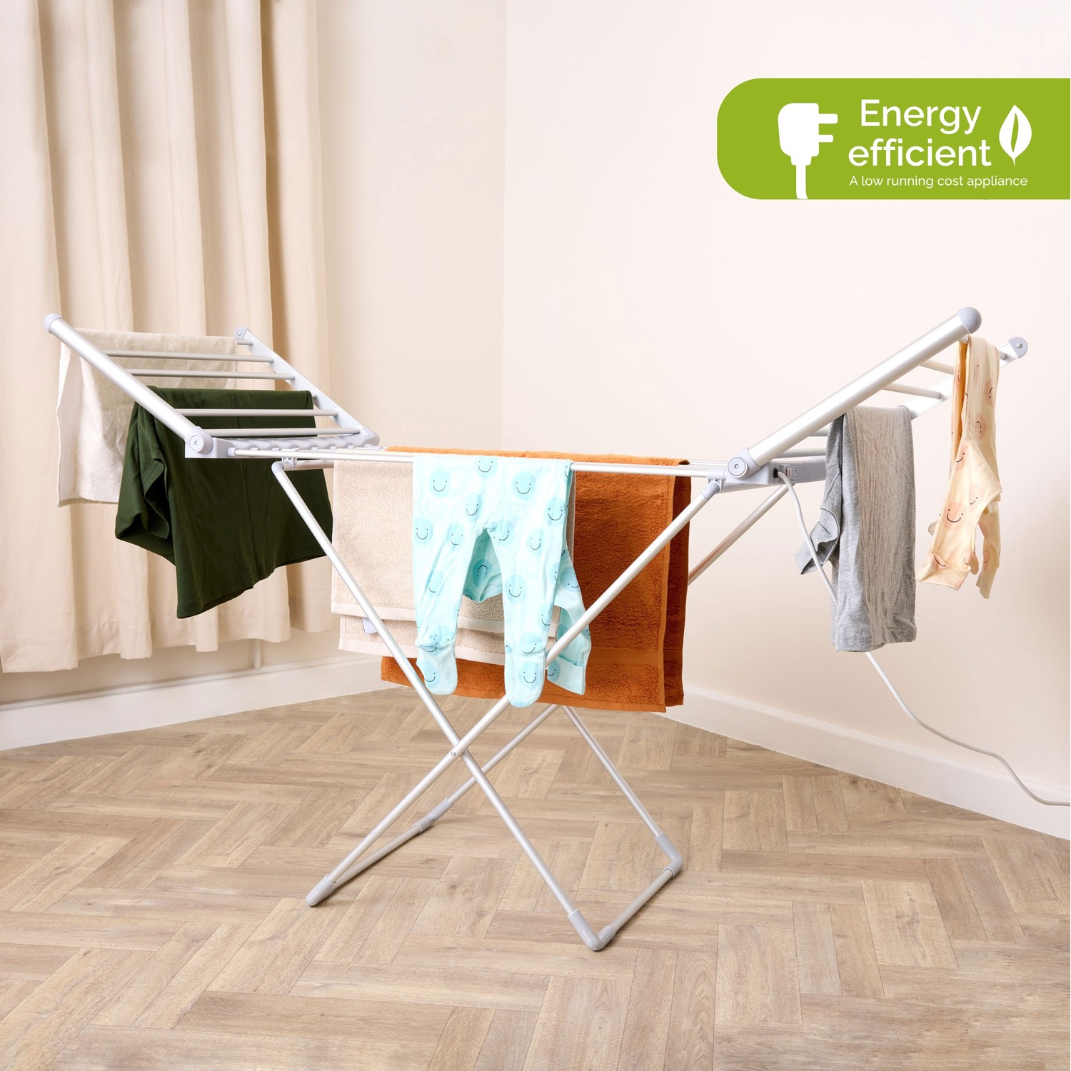 Ourhouse Ourhouse Heated Winged Airer main image 0