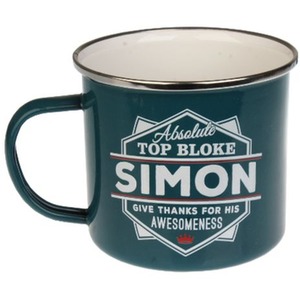 Enamel Simon Coffee Mug