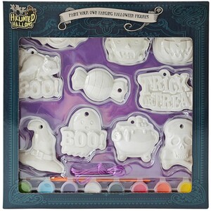 Paint Your Own Hanging Halloween Figures Kit
