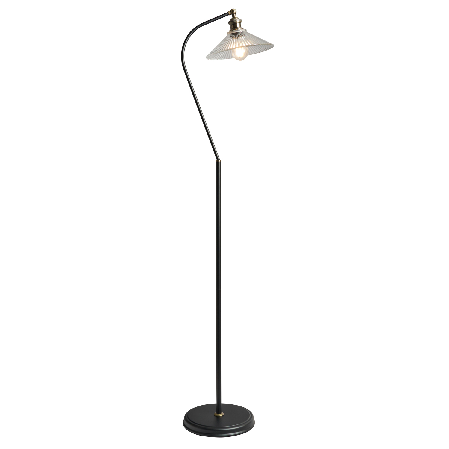 Image of Zeke 1 Light Industrial Floor Lamp&hellip;