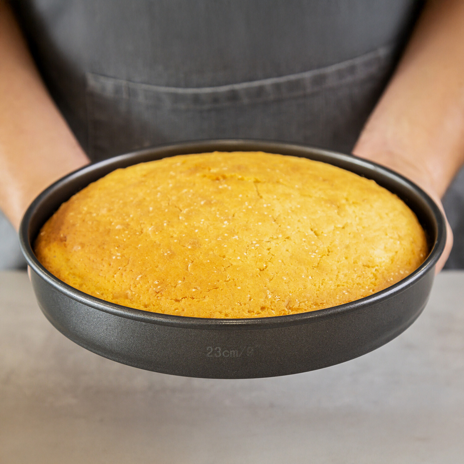 Image of MasterClass Non-Stick 23cm Loose Base Sandwich&hellip;