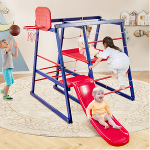 7 In 1 Kids Climbing Toys Jungle Gym Set