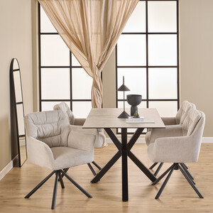 Heaven Dining Table and Alonso Chair Set