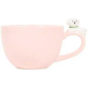 3D Dog Ribbed Mug