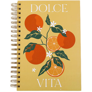 Dolce Vita Spiral Notebook A4