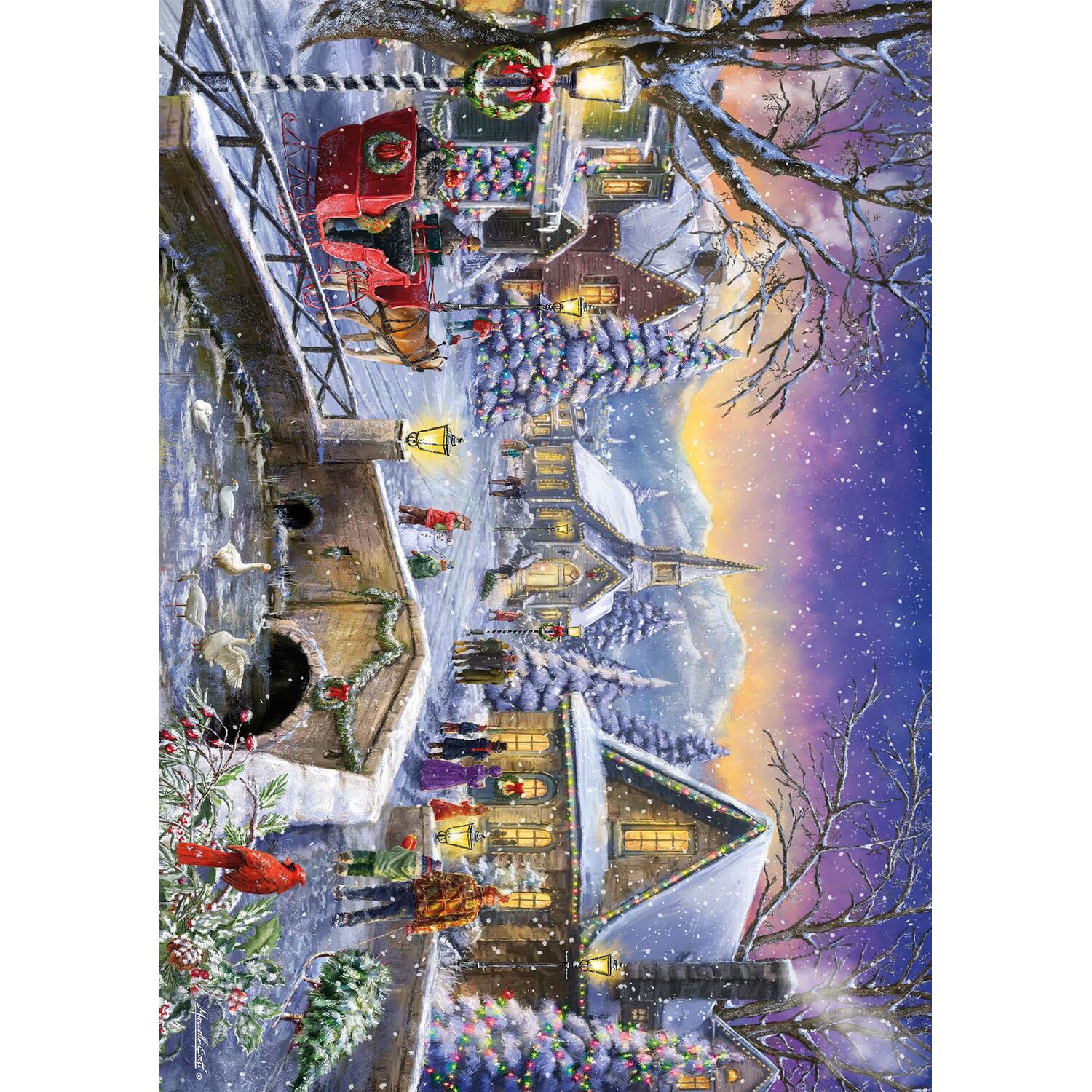 Bits and Pieces   1000 Piece Glow in The Dark Jigsaw Ghana