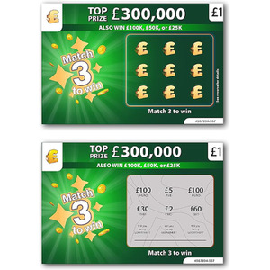 2 PACK - Will you be my Godfather Scratch Cards