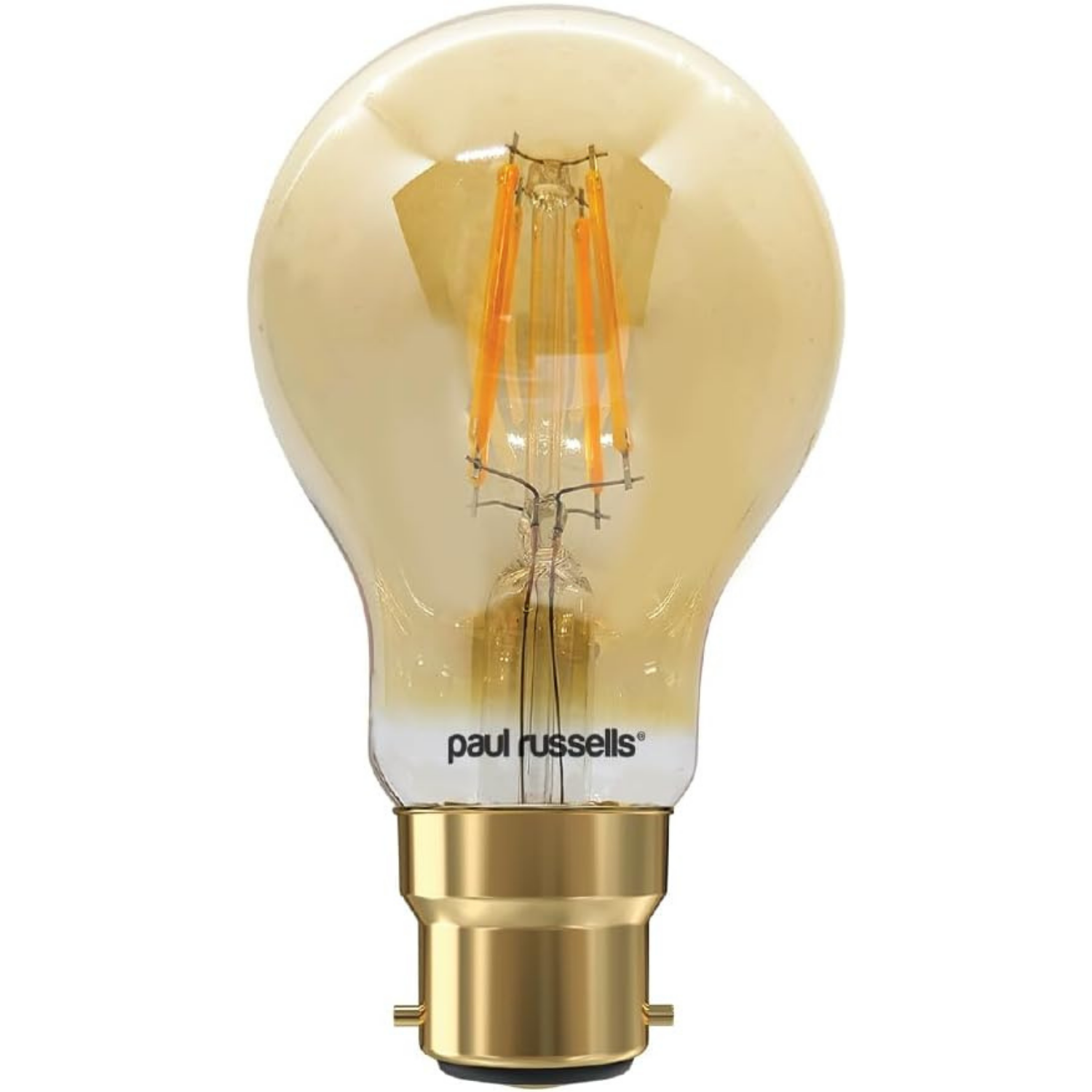 Image of 4.5W LED Filament,GLS, B22,400lm, Non-Dim, 2200K&hellip;