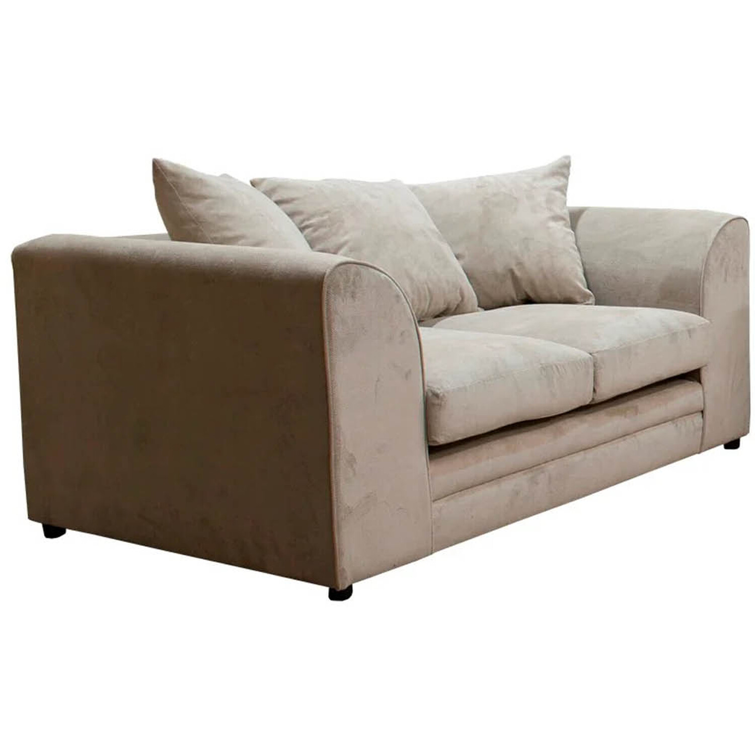 Kaspo 2 Seater Fabric Sofa - Biege
