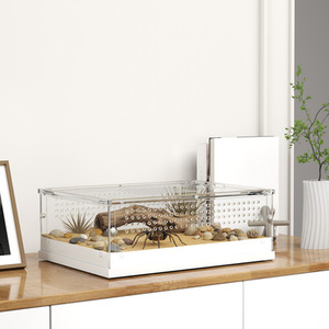 PawHut Reptile Terrarium Vivarium Breeding Box