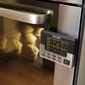 Taylor Pro Stainless Steel Dual Event Digital Timer
