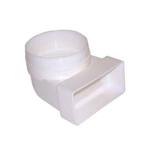 Airvent 100 X 54mm Elbow Bend 90 Degrees Male