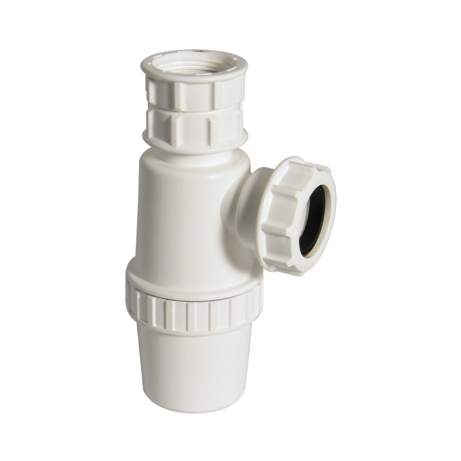 Floplast Telescopic Bottle Trap 76Mm X 32Mm - Tb37t - Grey