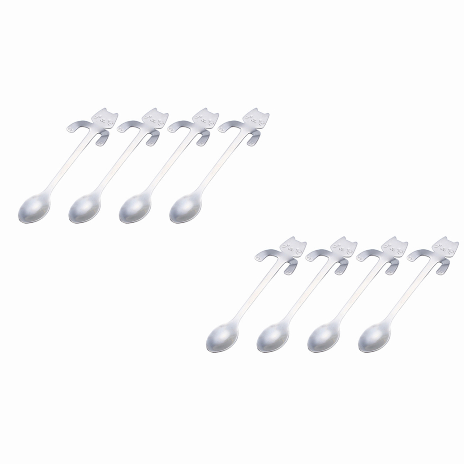 Image of Cosy Cat Stainless Steel Spoons -&hellip;