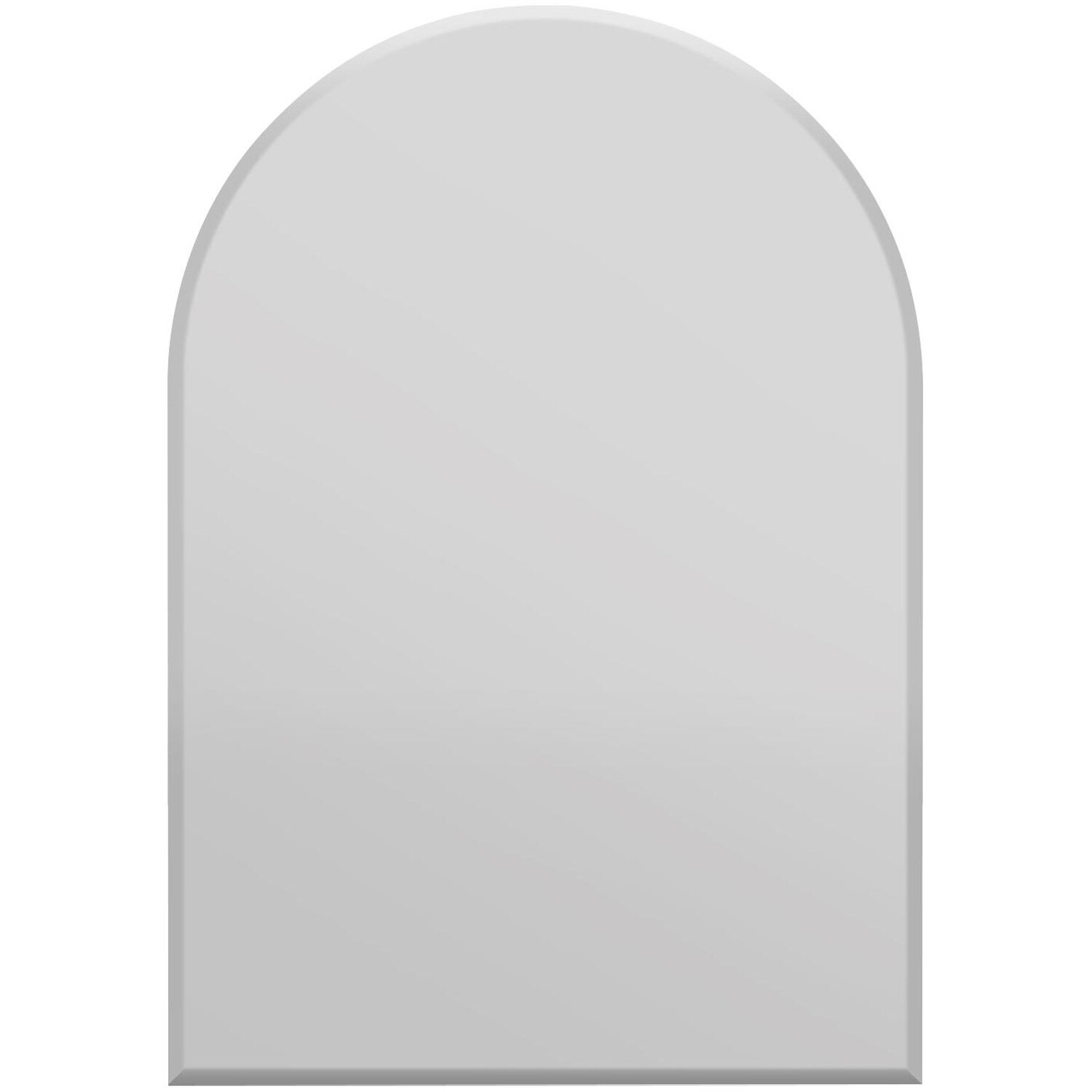 Image of Arched mirror - Silver / 120cm