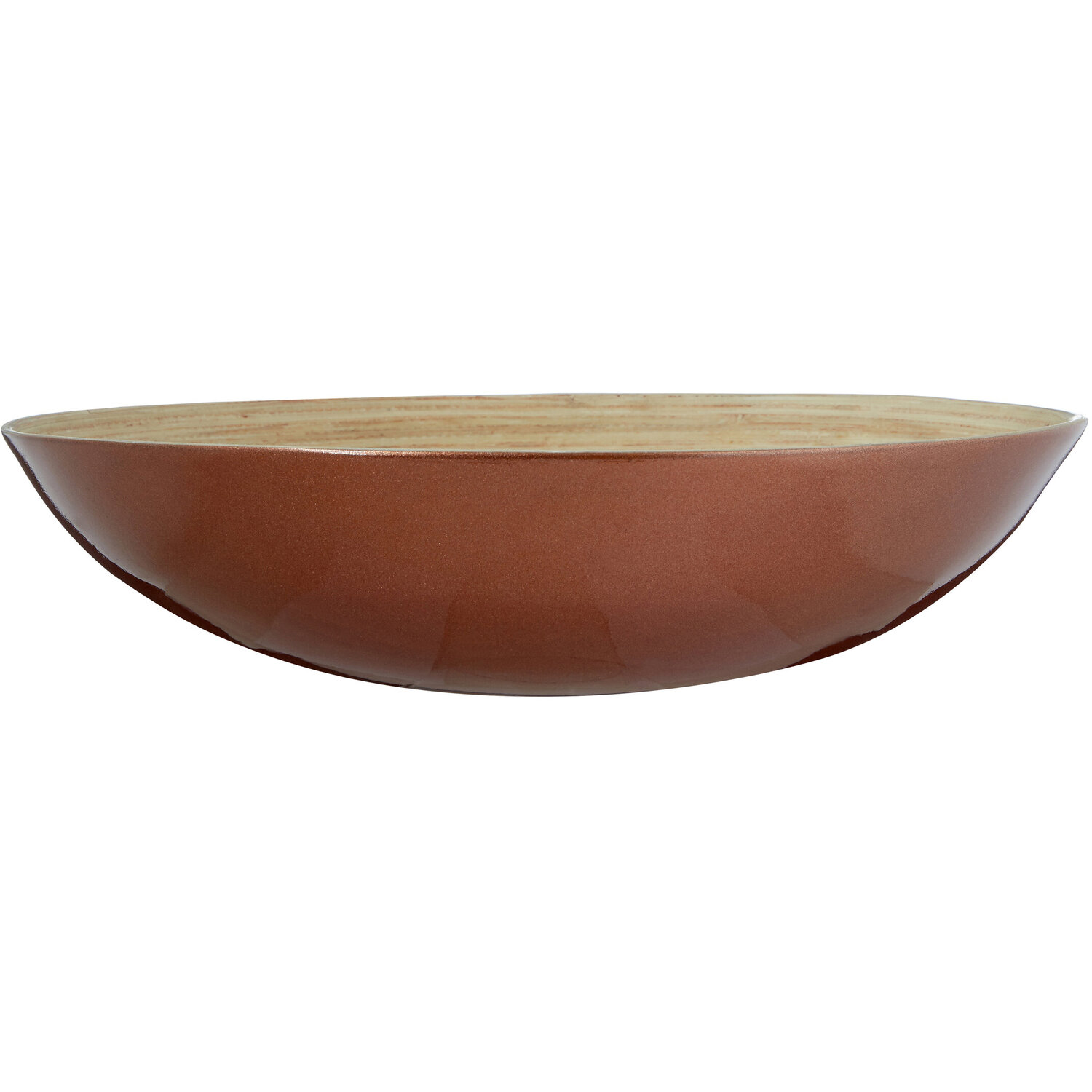 Maison By Premier Kyoto Round Rose Gold Salad Bowl - Gold