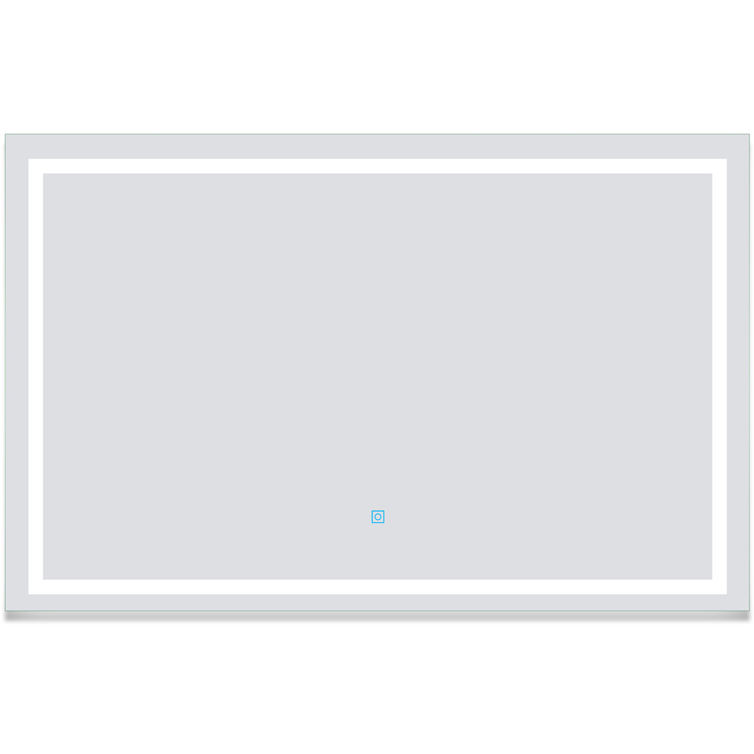 LED Illuminated Bathroom Mirror with Demister Pad