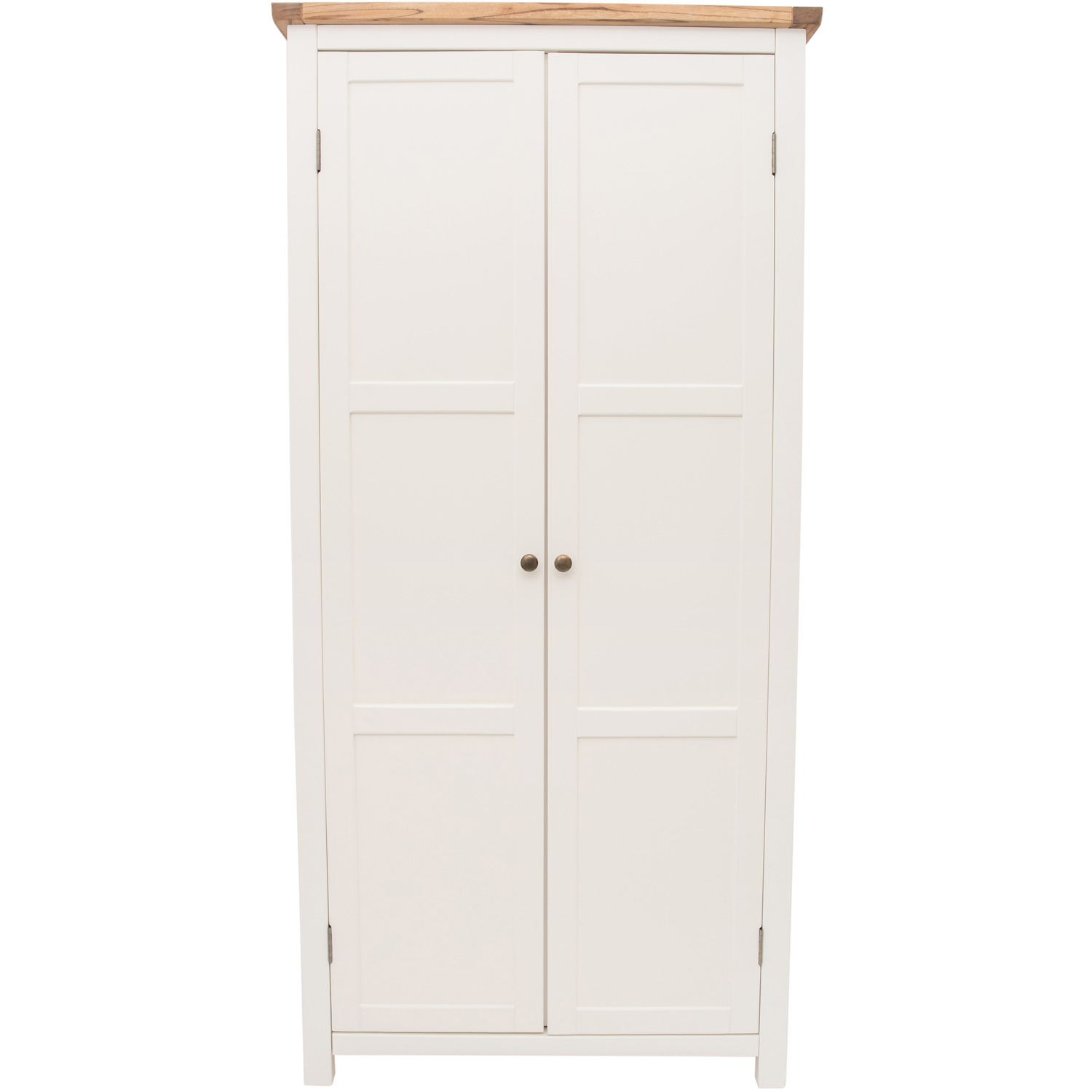 Lovere 2 Door Wardrobe - White