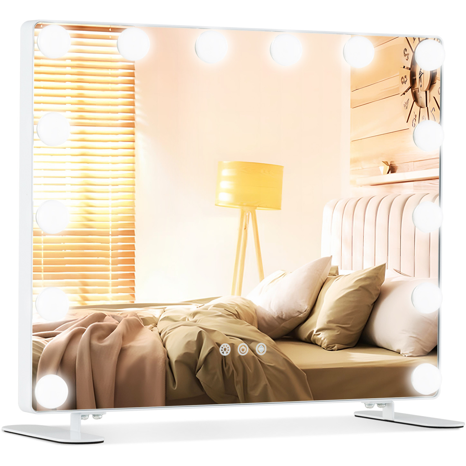 Image of Tabletop Wall Mounted Makeup Mirror -&hellip;