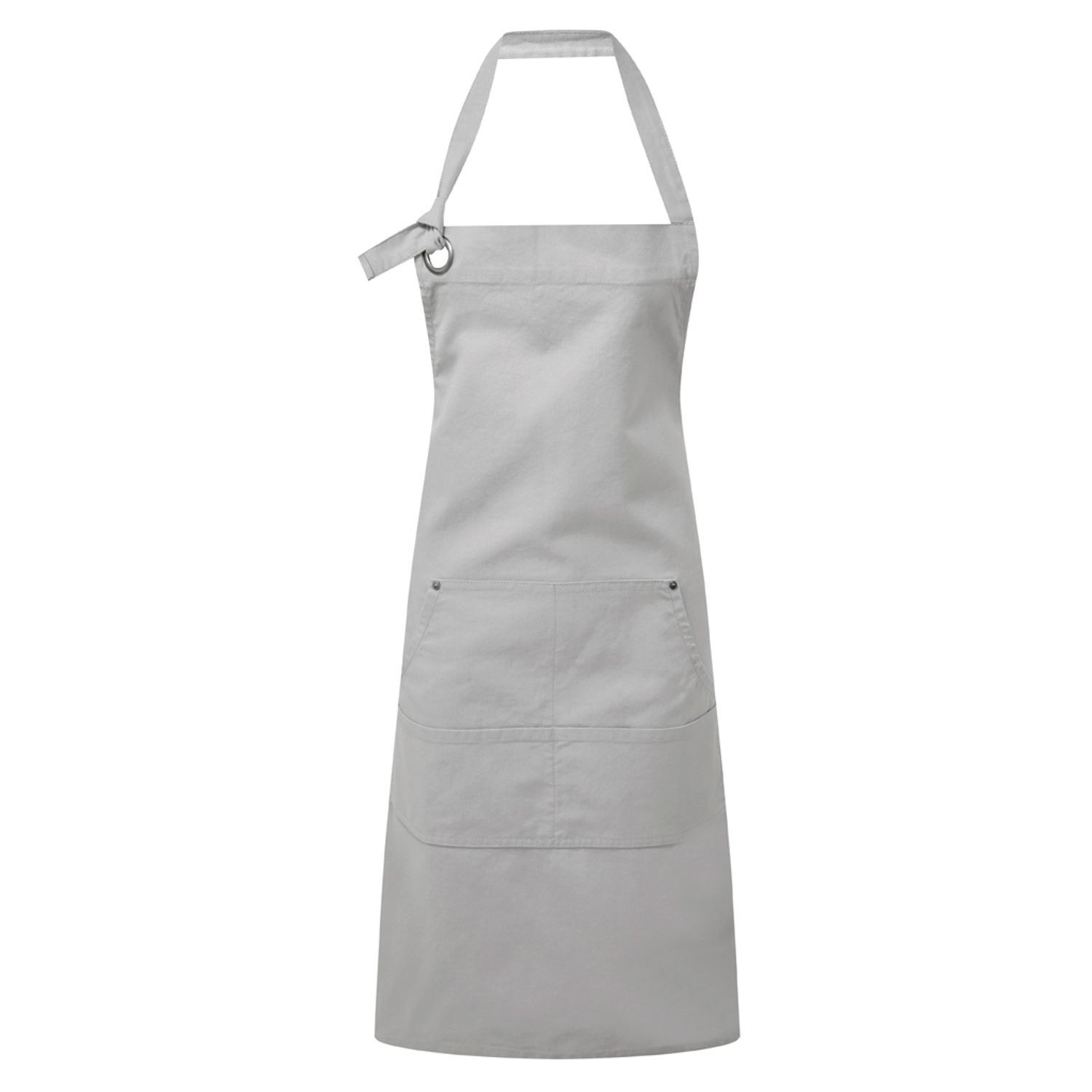 Premier Calibre Heavy Canvas Pocket Apron - Silver
