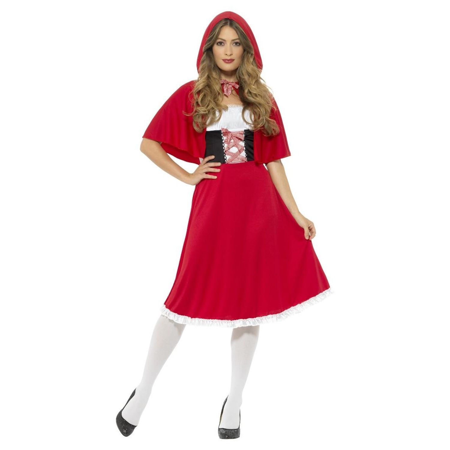 Red Riding Hood Womens/Ladies Costume Set - Red / M