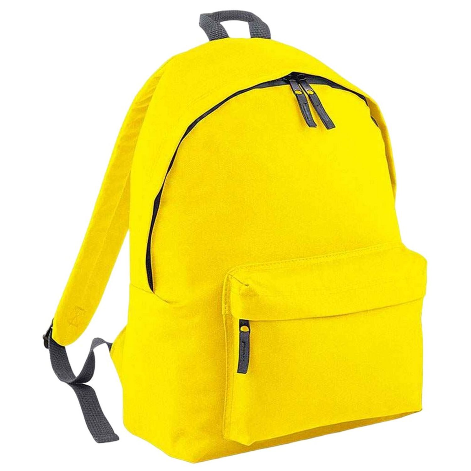 Bagbase Men's Bright Yellow Original Plain Backpack In - Image 2