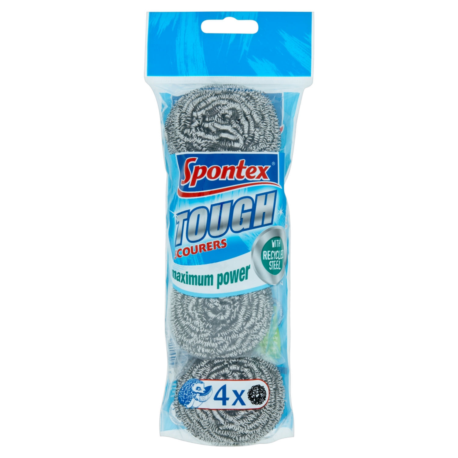 Image of Spontex Tough Scouring Pads (Pack of&hellip;