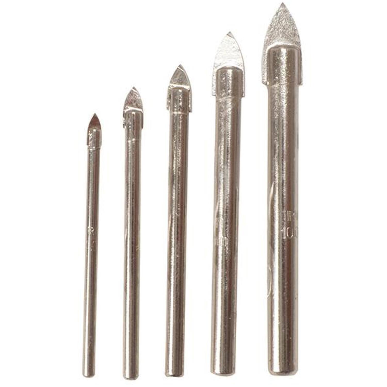 IRWIN� 10507912 Glass & Tile Drill Bit Set of 5 - Image 13