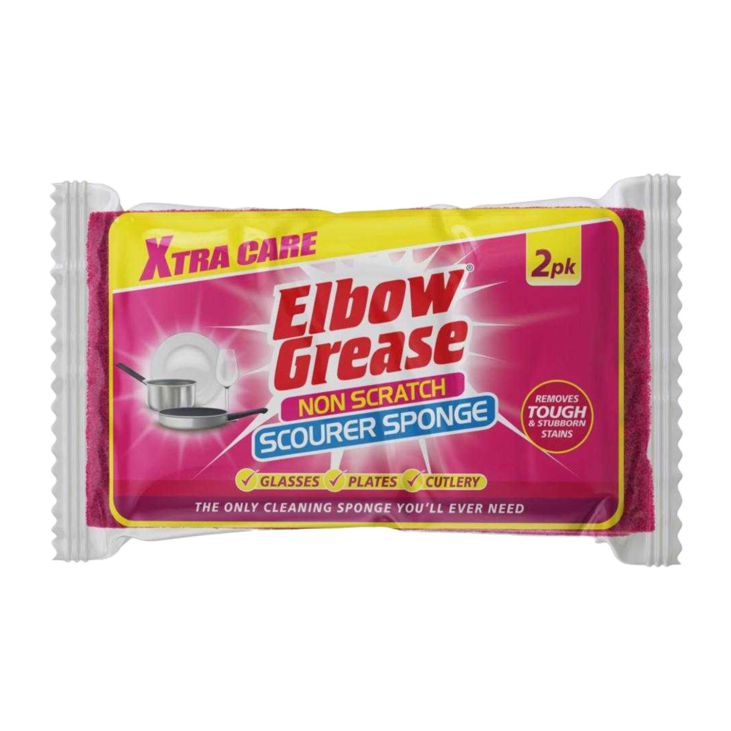 Image of Elbow Grease Anti-Scratch Sponge Scourer (Pack&hellip;