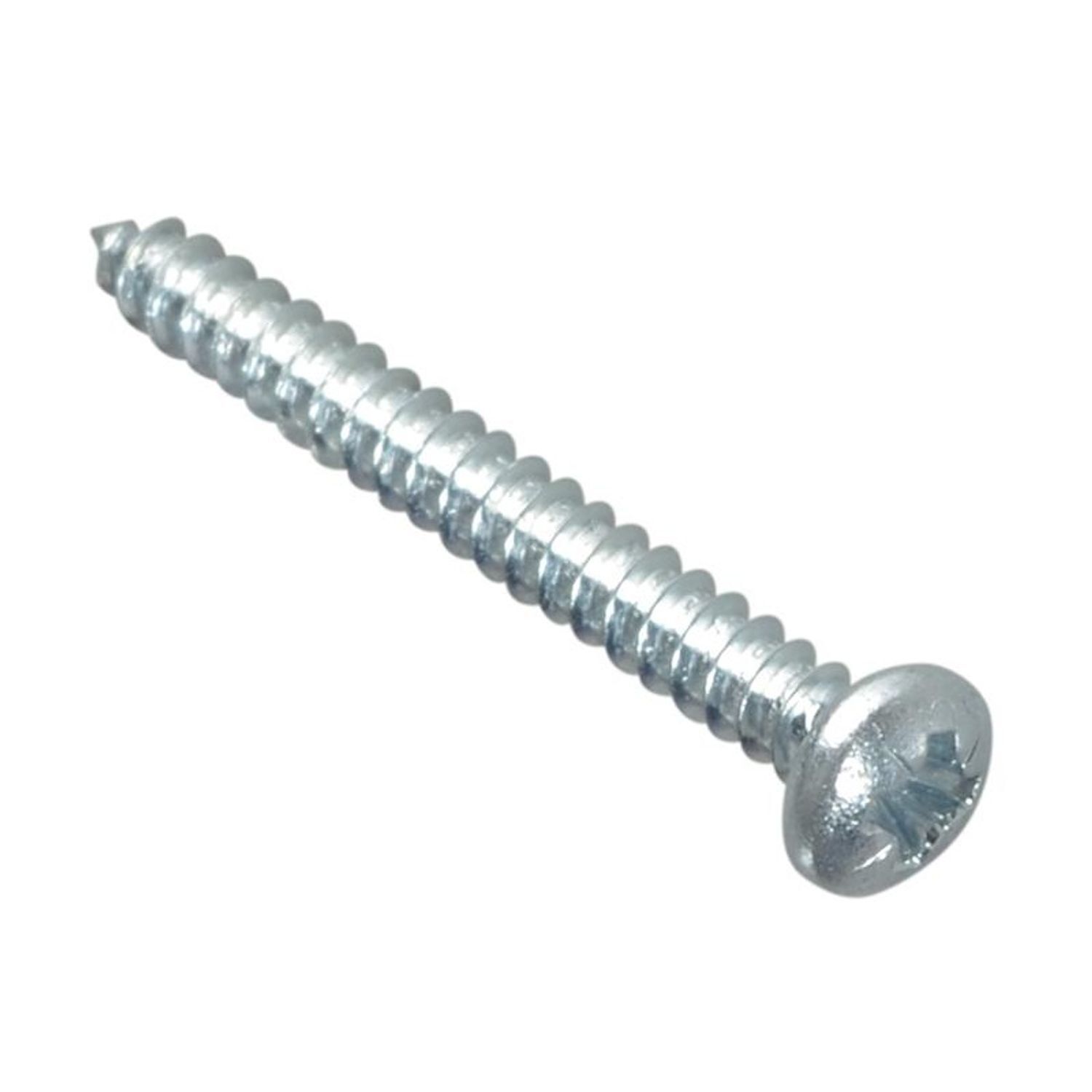 Forgefix Self-Tapping Screw, Pozi Compatible Pan Head, Zp, Forgepack - Multi Colour